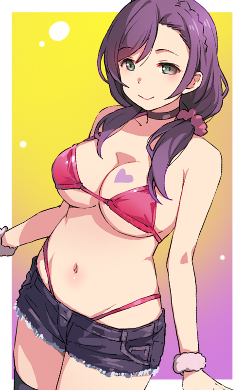 tojo nozomi (love live! and 1 more) drawn by duke_(inu_daimyou)