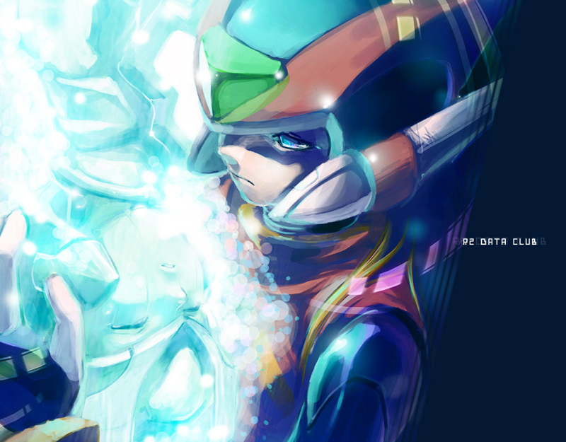 zero, x, zero(z), and cyber elf x (mega man and 1 more) drawn by mri