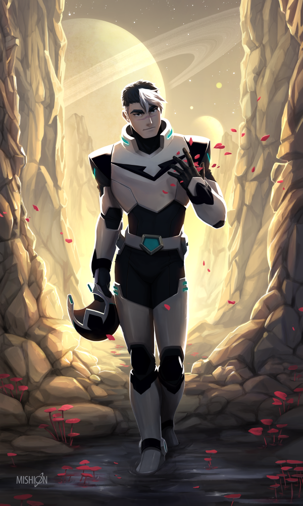 takashi shirogane (voltron and 1 more) drawn by mishion