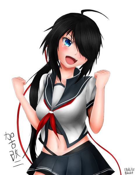 kako and kako kai ni (kantai collection) drawn by blake_yee