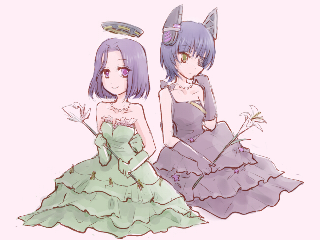 tenryuu and tatsuta (kantai collection) drawn by misago_(amaranth)