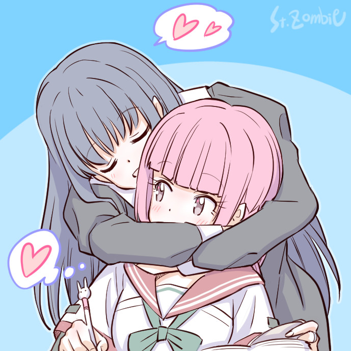 tamaki iroha and nanami yachiyo (mahou shoujo madoka magica and 1 more) drawn by studiozombie
