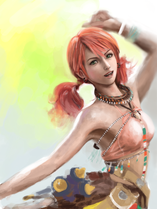 oerba dia vanille (final fantasy and 1 more) drawn by occult_soda