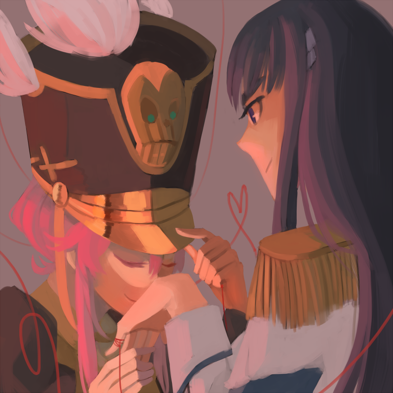 kiryuuin satsuki, junketsu, and jakuzure nonon (kill la kill) drawn by masashiba