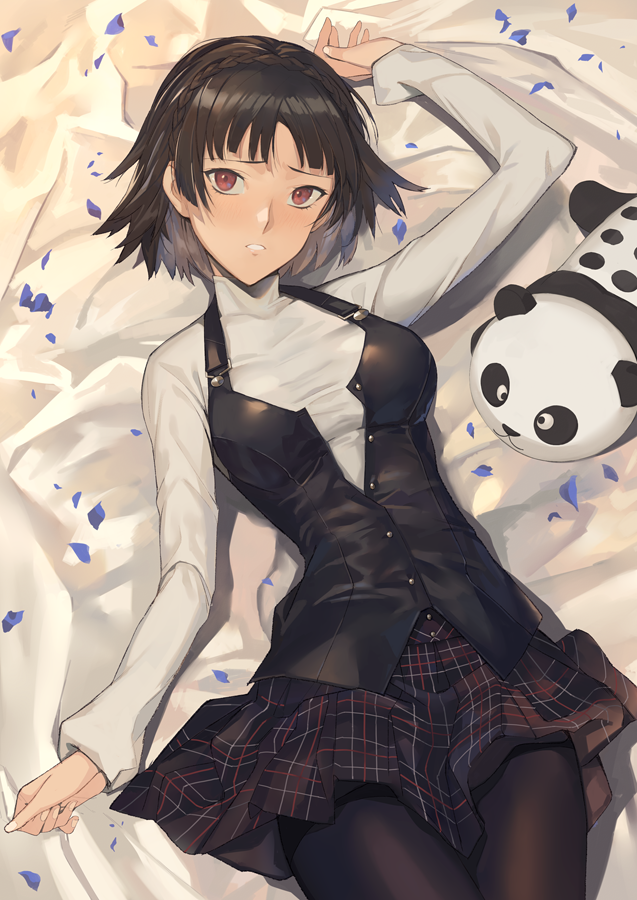 niijima makoto (persona and 1 more) drawn by shrimpman