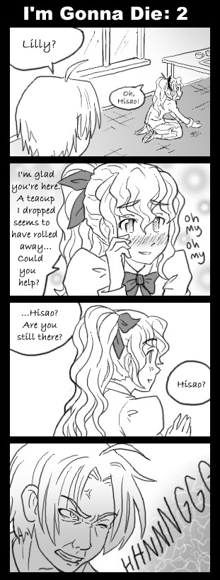 satou lilly and nakai hisao (katawa shoujo) drawn by pimmy