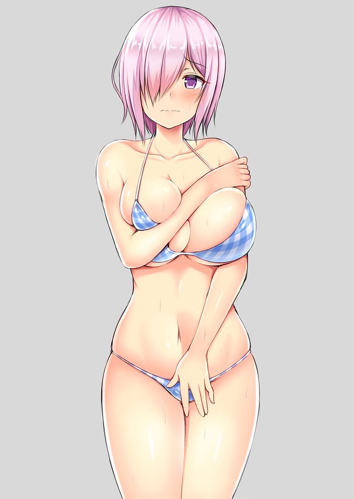 mash kyrielight (fate and 1 more) drawn by kisaragi_nana