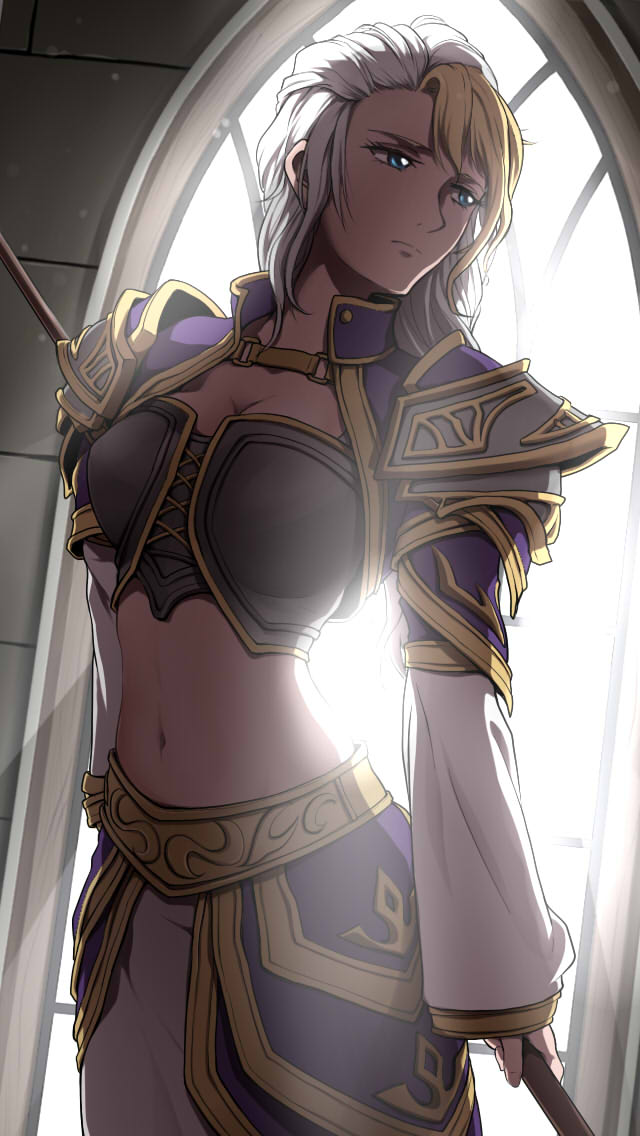jaina proudmoore (warcraft and 1 more) drawn by laofuzi_dai_bansho