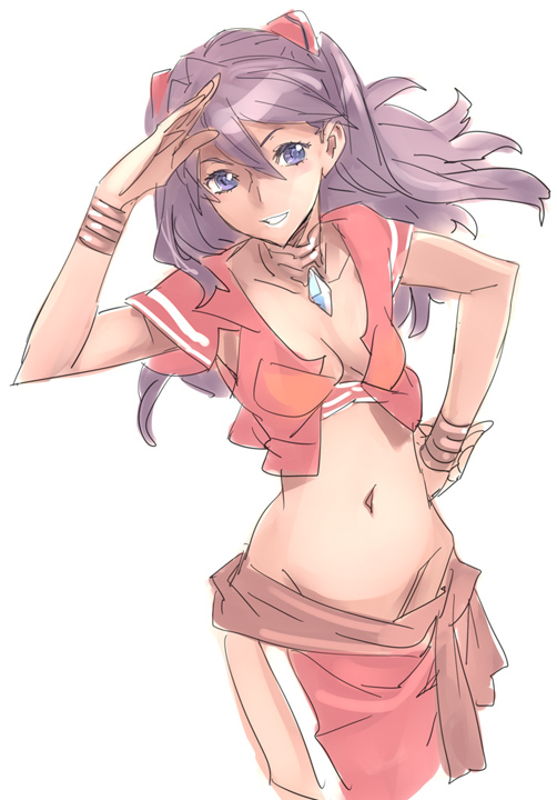 souryuu asuka langley and nadia la arwall (neon genesis evangelion and 2 more) drawn by nishieda