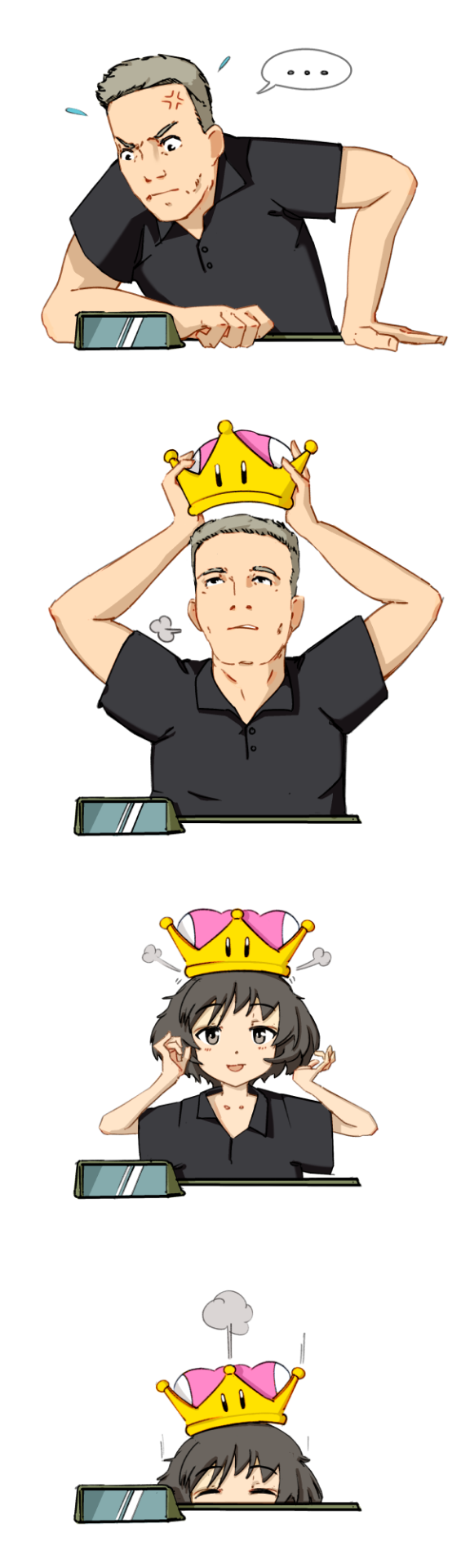 akiyama yukari and nicholas moran (girls und panzer and 3 more) drawn by toorops