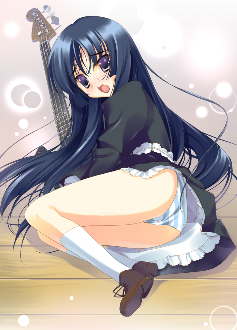 akiyama mio (k-on!) drawn by arikawa_satoru