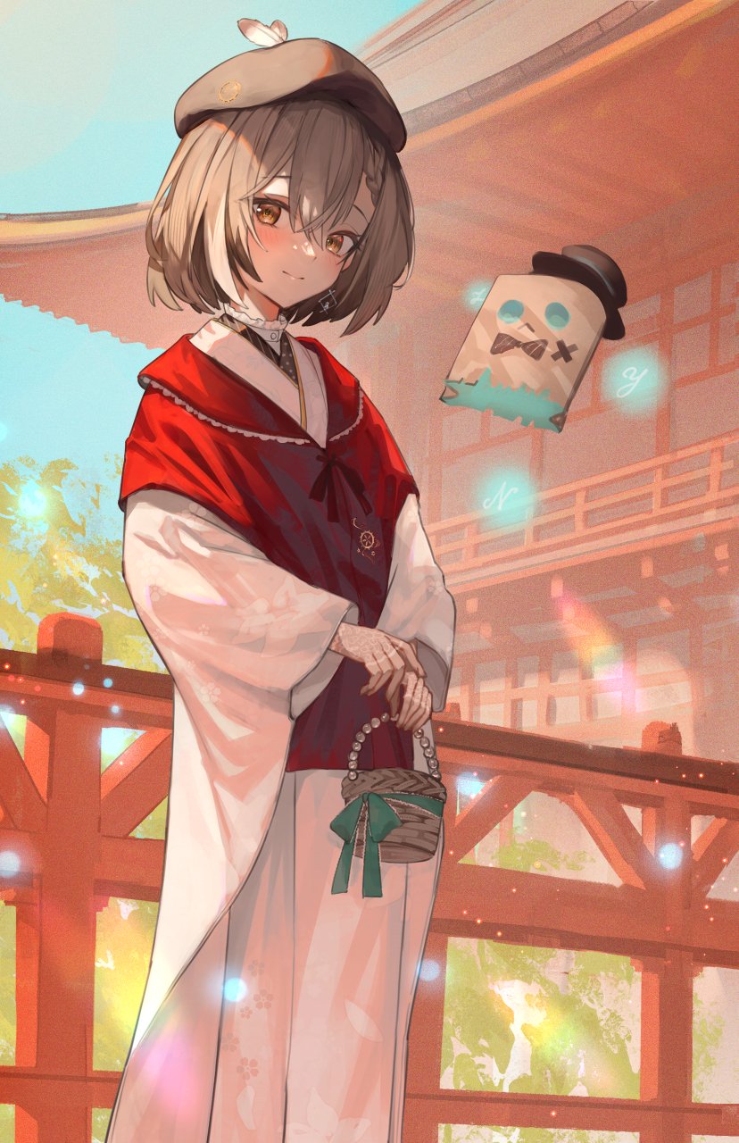 nanashi mumei and friend (hololive and 1 more) drawn by xyunx