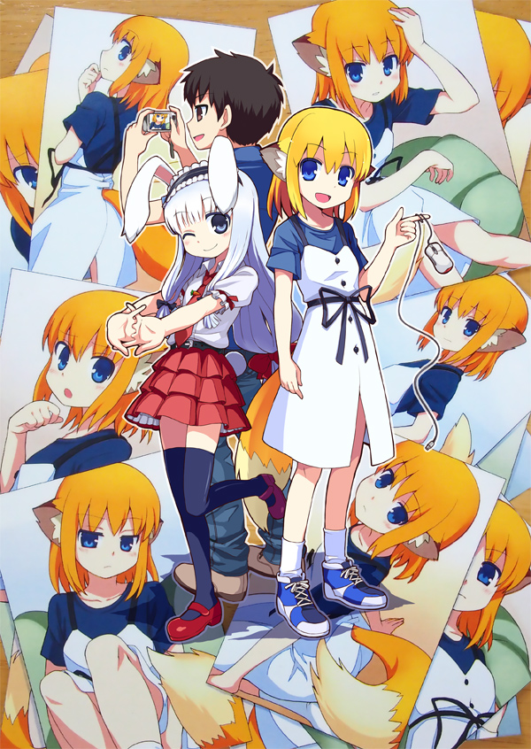 apricot and usa (original) drawn by yamai_(lsd)