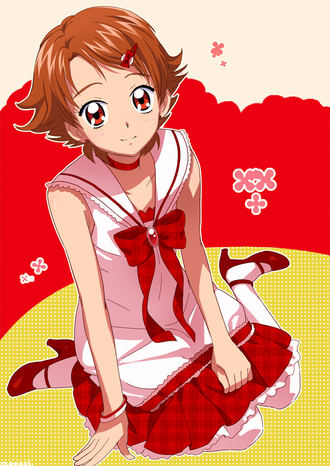 natsuki rin (precure and 1 more) drawn by maeashi