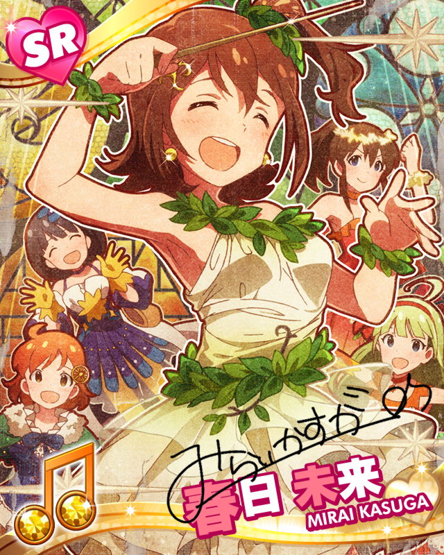 satake minako, kasuga mirai, nakatani iku, shimabara elena, and yabuki kana (idolmaster and 1 more)
