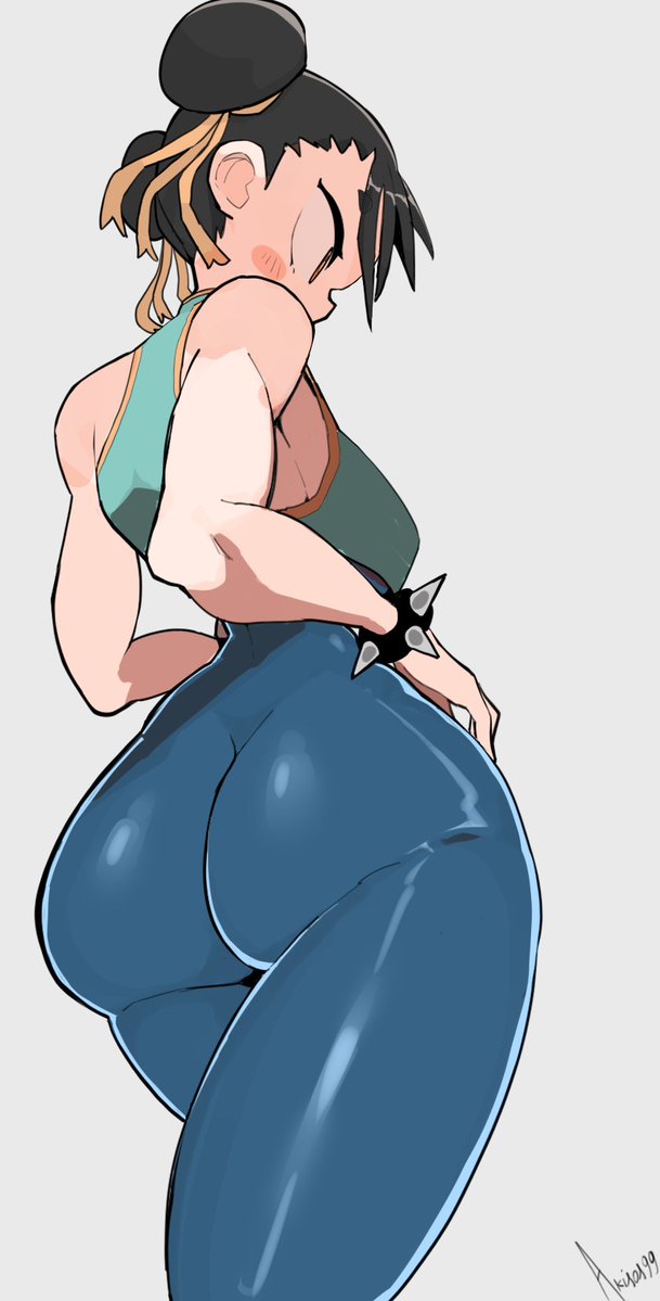 chun-li (street fighter and 1 more) drawn by akisas99