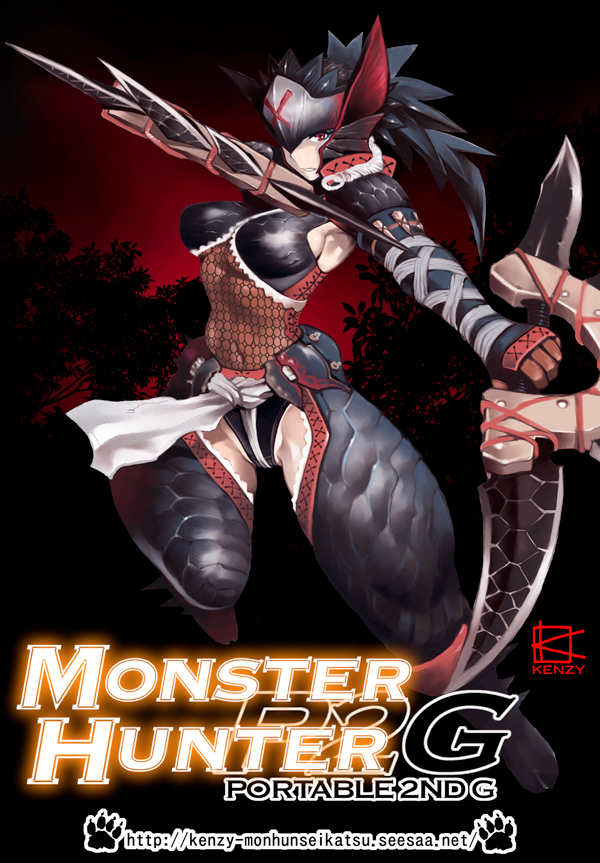 monster hunter (monster hunter and 1 more) drawn by kenzy