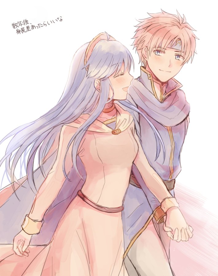roy and lilina (fire emblem and 1 more) drawn by wspread