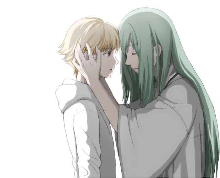 gilgamesh, enkidu, and child gilgamesh (fate and 2 more) drawn by eda_(1rinkuma)