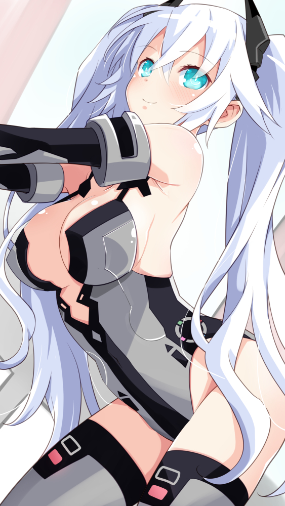 black heart (neptune and 1 more) drawn by iwashi_dorobou_-r-