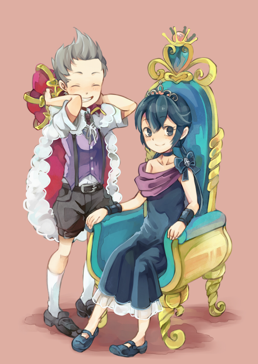 female corrin and silas (fire emblem and 1 more) drawn by yachimata_1205