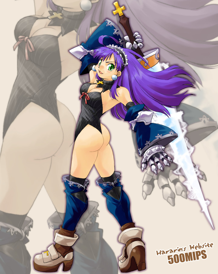 eclair and dark eclair (la pucelle) drawn by ranbu_hararin