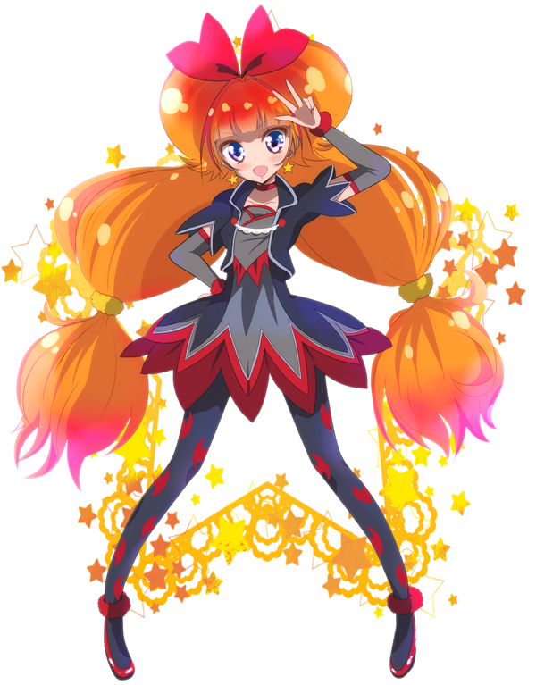 amanogawa kirara, regina, and cure twinkle (precure and 2 more) drawn by haru_(nature_life)