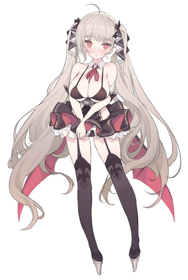 formidable, vampire, and kugimiya rie (azur lane) drawn by blade_(galaxist)
