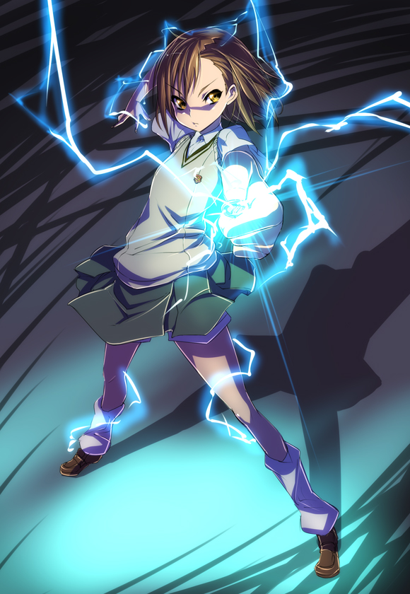 misaka mikoto (toaru majutsu no index and 1 more) drawn by nekomamire