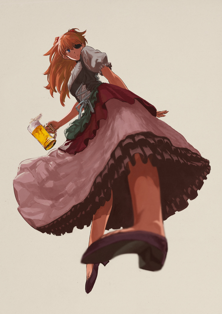 souryuu asuka langley (neon genesis evangelion and 2 more) drawn by sakamoto_kengo