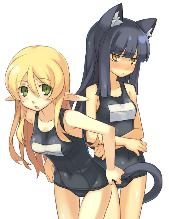 felpurr and elf (ken to mahou to gakuen mono)