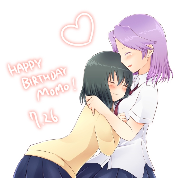 touyoko momoko and kajiki yumi (saki) drawn by chabacha