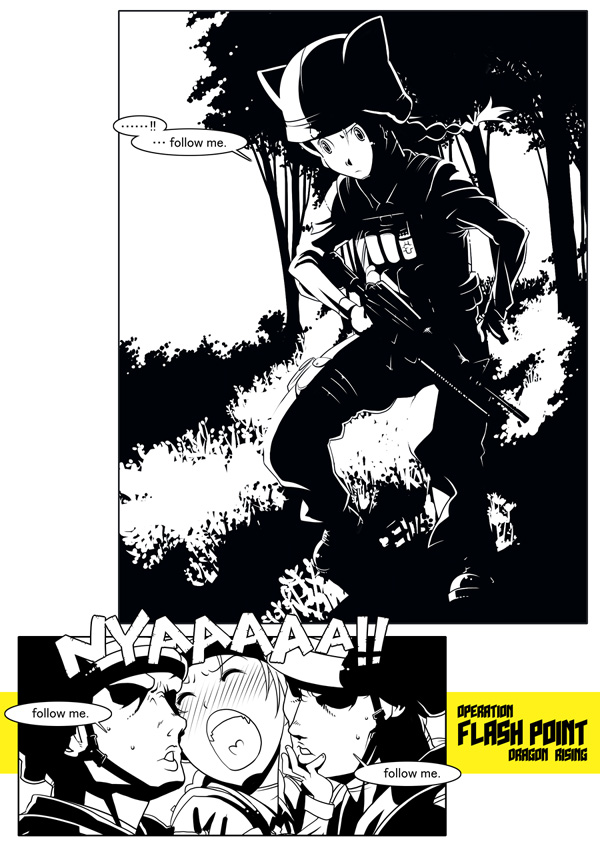 operation flashpoint and 1 more drawn by g-room_honten