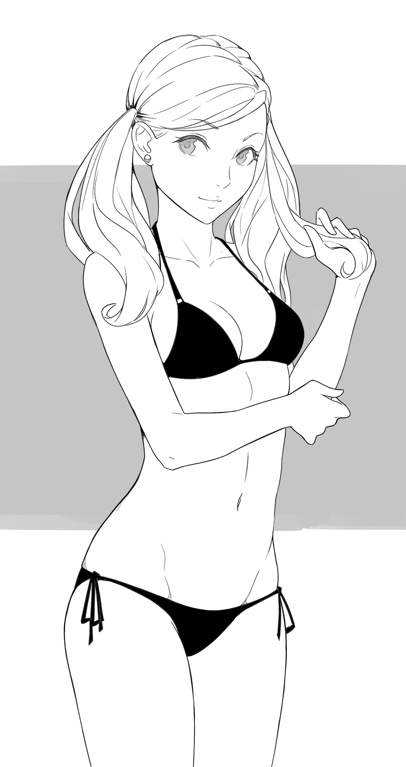 takamaki anne (persona and 1 more) drawn by cheshirrr