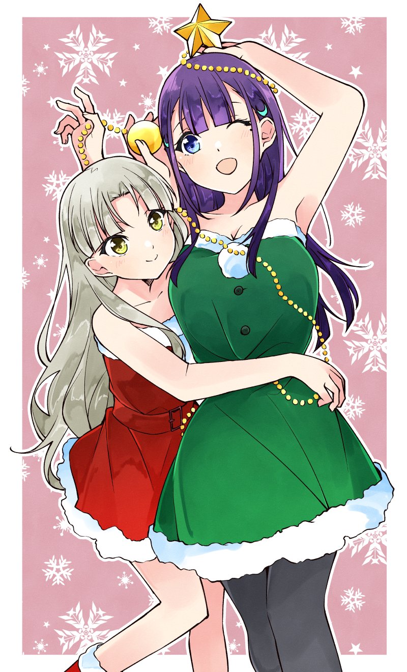 ichinose hotaru and nagamine kaede (22/7) drawn by trefle_r