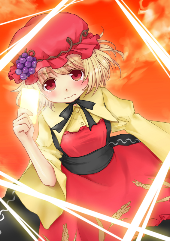 aki minoriko (touhou) drawn by sayo_(pixiv2776630)