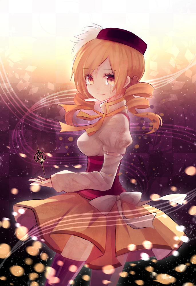 tomoe mami (mahou shoujo madoka magica) drawn by cuivre