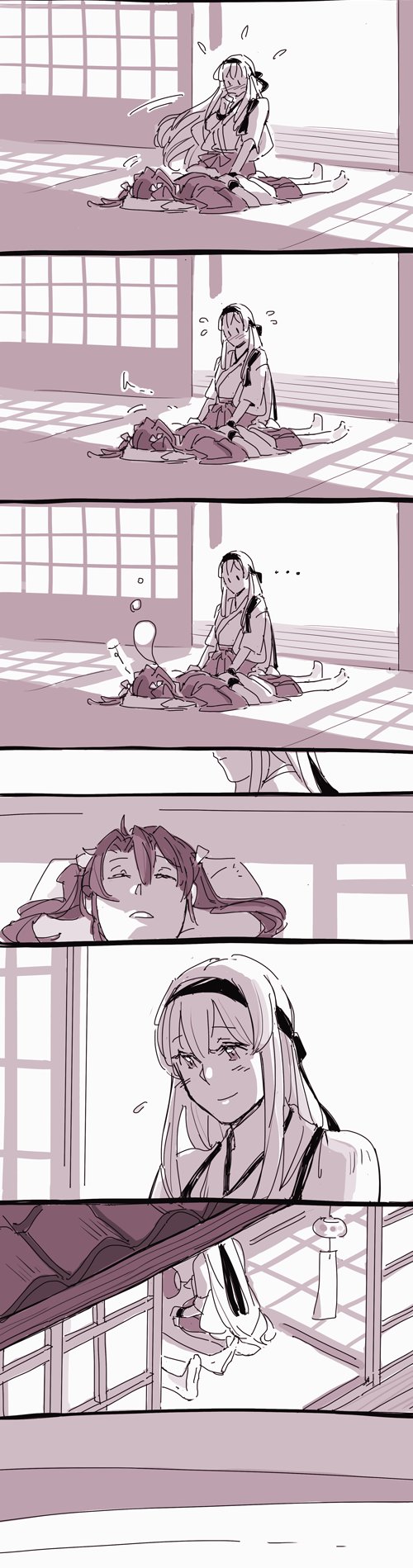 zuikaku, shoukaku, zuikaku kai ni, and shoukaku kai ni (kantai collection) drawn by weidashming