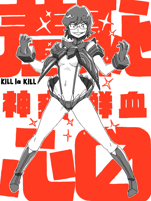 senketsu and oogure maiko (kill la kill) drawn by yamane8