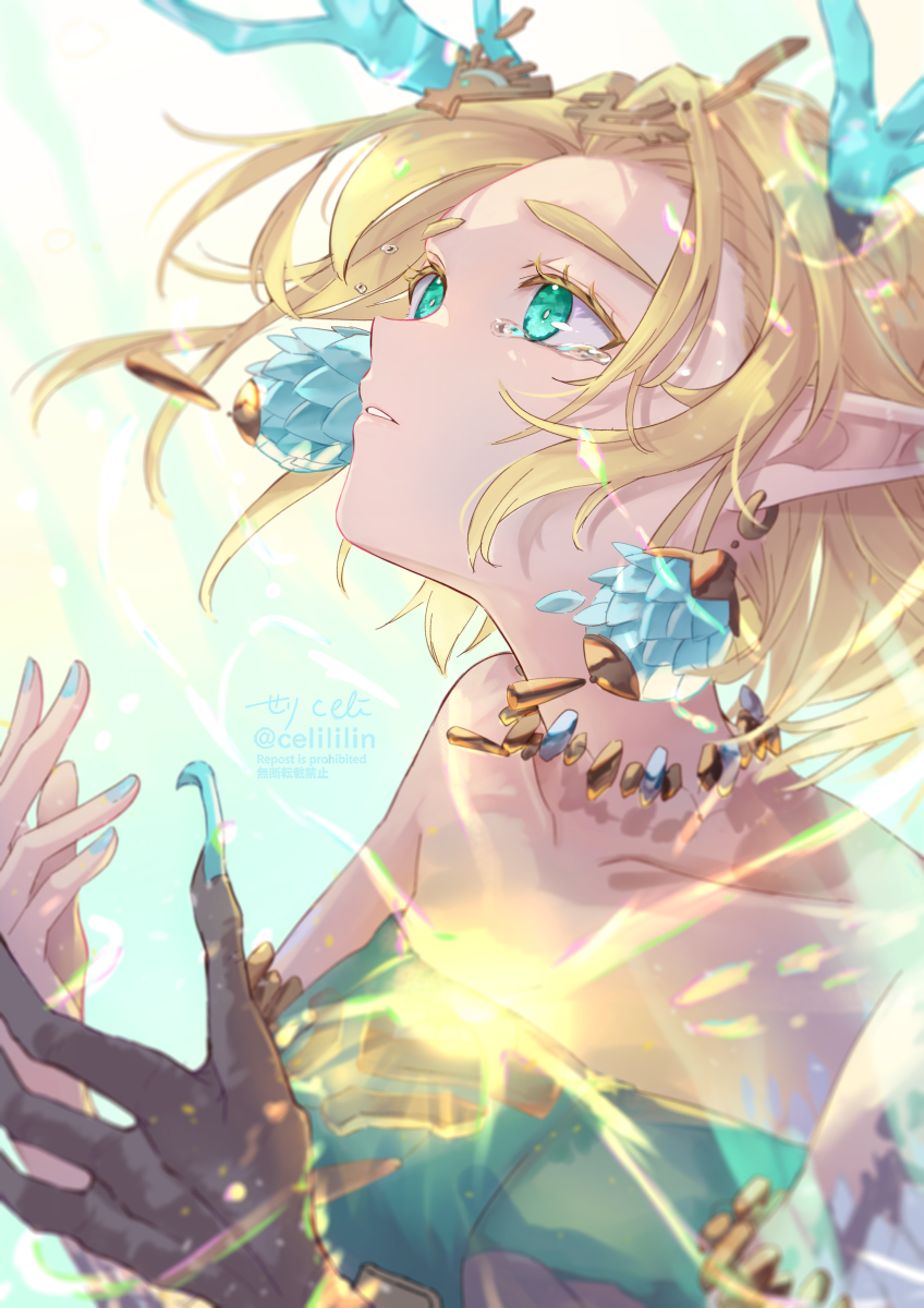 princess zelda and light dragon (the legend of zelda and 1 more) drawn by seri_(yuukasakura)