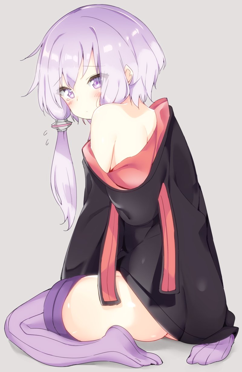 yuzuki yukari (vocaloid and 1 more) drawn by kamioka_shun'ya
