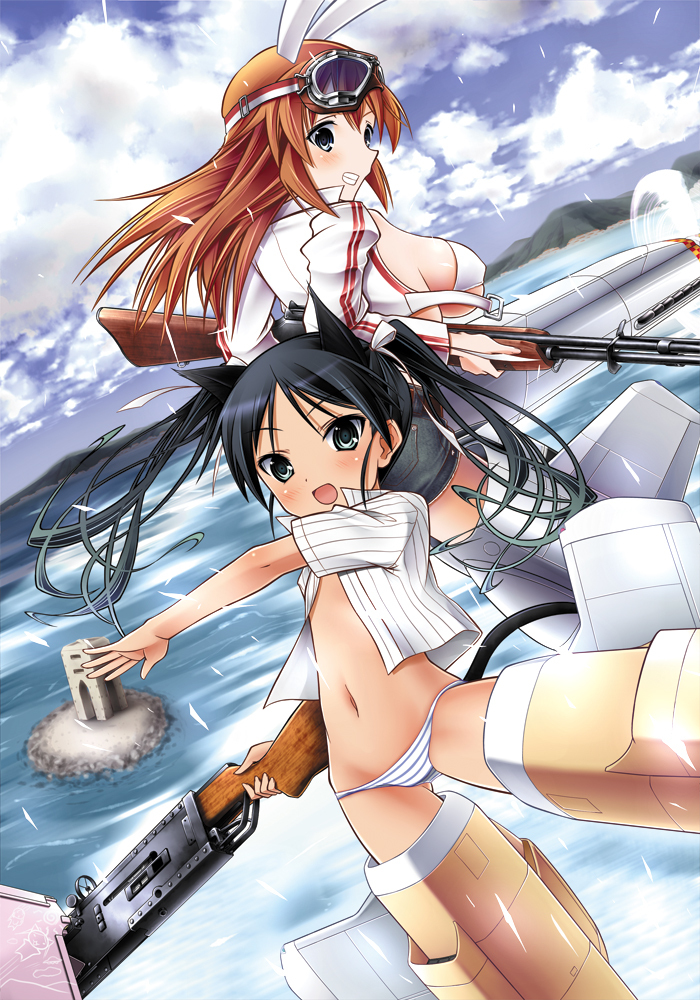 charlotte e. yeager and francesca lucchini (world witches series and 1 more) drawn by hajime_monji