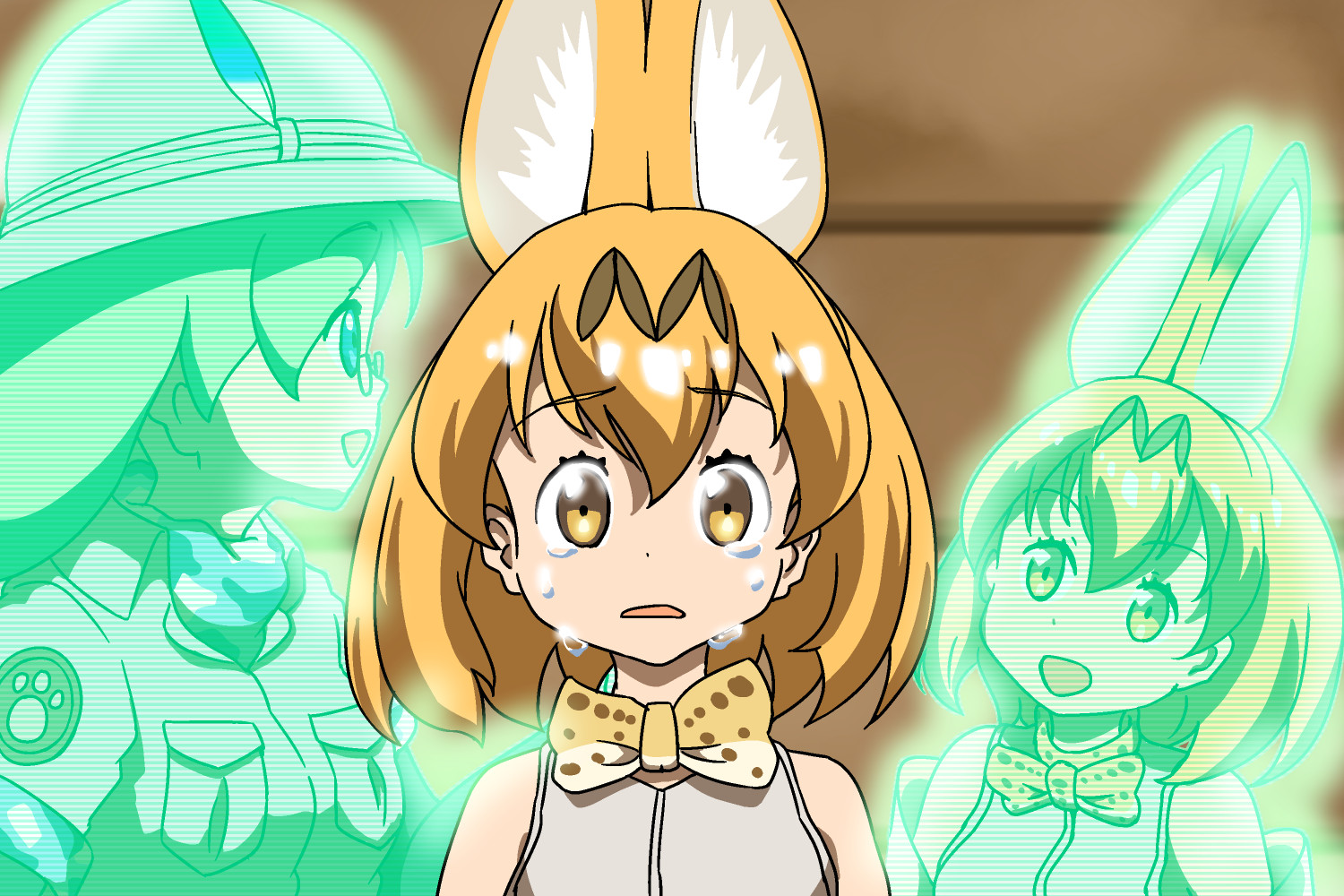 Serval And Mirai Kemono Friends Drawn By Arumei Arumeisakufan Danbooru
