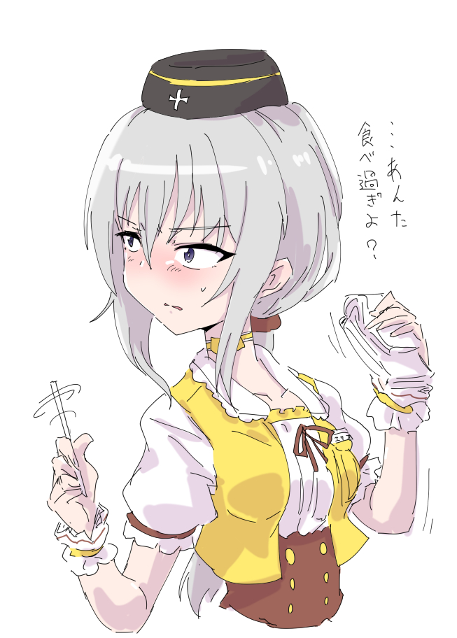itsumi erika (girls und panzer) drawn by bob_(you-u-kai)