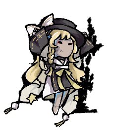 kirisame marisa and black out (original and 2 more) drawn by konotori_kusuko