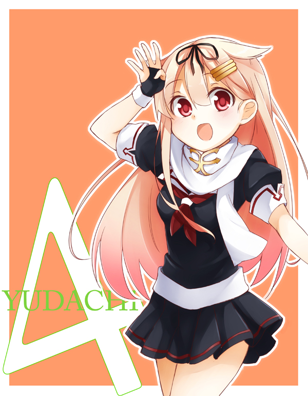 yuudachi and yuudachi kai ni (kantai collection) drawn by shimoku_reyu