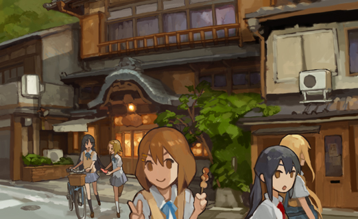akiyama mio, nakano azusa, hirasawa yui, tainaka ritsu, and kotobuki tsumugi (k-on!) drawn by tomohi
