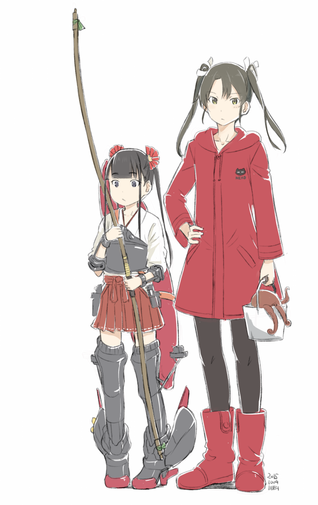 zuikaku (kantai collection and 1 more) drawn by kawashina_(momen_silicon)