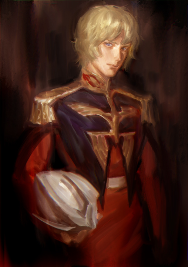 char aznable (gundam and 1 more) drawn by hangleing