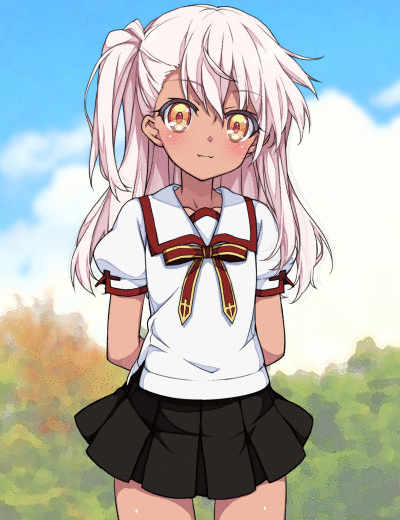 chloe von einzbern (fate and 1 more) drawn by saipaco